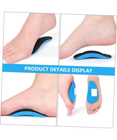 Mobestech 6 Pairs Orthotic Arch Support Inserts - Gel & EVA Foot Pads for Men & Women - Comfortable Ball of Foot Pads & Sole Support - Buy Online on GoSupps.com