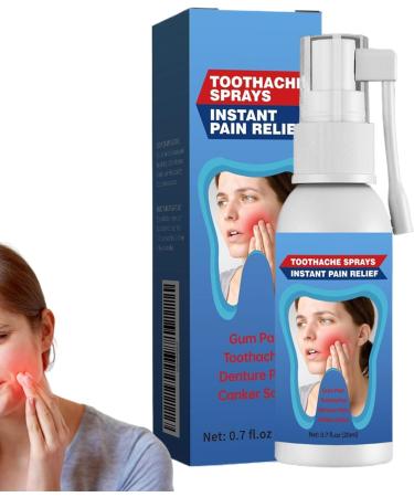  Monozoz Dental Care Spray 20ml Soothing Refresher - Soothing Dental Care and Nerve Calming For Travel Home Parties Office After Meals Men and Women - Buy Online on GoSupps.com