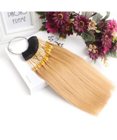 Remehi Hair Color Testing Samples - 30 Strands with Gold Buckles | Real Human Hair for Salons - Buy Online on GoSupps.com