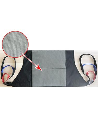 Full Body Patient Lift Toileting Sling Mesh Sling for Shower Home Use Electric Transfer Belt Reusable Professional Sitting Transfer Belt Lift Sling for Patient Elderly Black - Buy Online on GoSupps.com