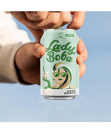 SUPPLIIONLINE Madam Hong Best chilled Lady Boba Grass Jelly and Brown Sugar Bubble Tea - 315ml (Grass Jelly) - Buy Online on GoSupps.com