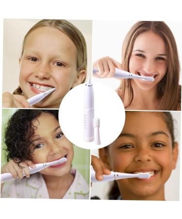 Exceart 6 Vibration Electric Toothbrush - Soft Rechargeable USB Kids Brush with White Head - Buy Online on GoSupps.com
