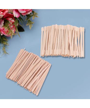 Lurrose 600 Pcs Disposable Wooden Sticks - Perfect for Waxing Sugar Paste Craft & Hair Removal Spatula - Buy Online on GoSupps.com