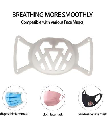 10 Pack Pink Mask Holder for Kids | Reusable & Washable Ear Loop Support Frame - Buy Online on GoSupps.com