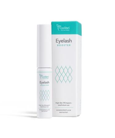 Colibri Skincare Eyelash Booster 5ml - ophthalmic eyelash serum without hormones - vegan lash & brow serum for eyelashes and eyebrows growth - made in Germany