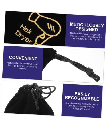 Didiseaon 8 Pcs Storage Bag Tote Bag for Travel Hair Blower Bag Hair Dryer Organizer Bag Blow Dryer Bag Fabric - Buy Online on GoSupps.com