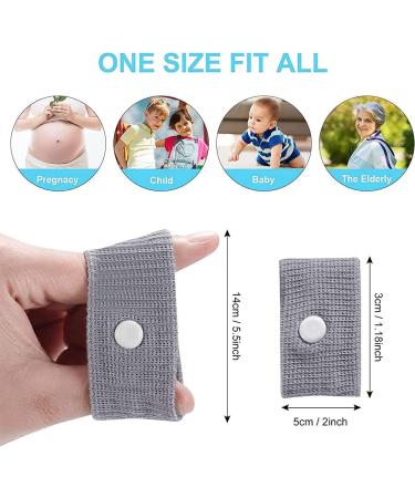 Motion Sickness Relief Wrist Bands - Adult & Kids Acupressure Wristbands for Sea/Car Sickness - 8PCS - Buy Online on GoSupps.com