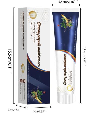 Ginseng Propolis Toothpaste for Teeth Whitening & Loose Teeth Care - 1 Pcs | International Shipping Available - Buy Online on GoSupps.com