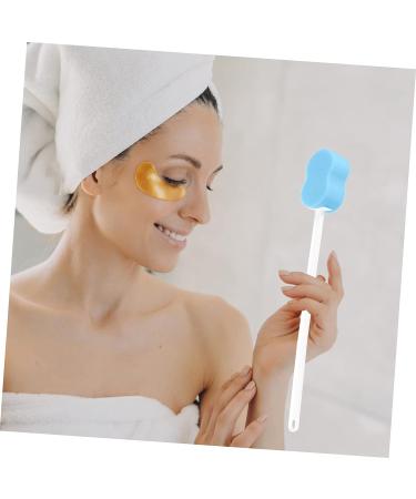 FOMIYES Soft Bath Loofah Sponges | Men's Body Scrubber & Shower Massage Brush | Long Handle for Elderly | 53x7cm - Buy Online on GoSupps.com