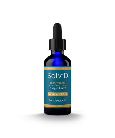 SOLV'D Natural Relief for Dupuytren s Contracture | A Powerful Blend of Mixed Tocopherols Rose HIPS and DMSO Reduces Scarring and restores Flexibility. Also for Gamer s Thumb & Trigger Finger!