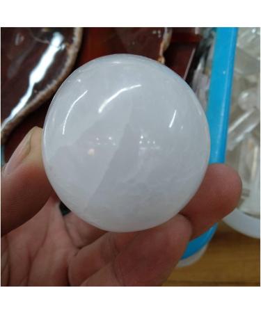 Crystal 1pc Polished Shiny White Selenite Stones Crystal Gemstone Stones - Buy Online on GoSupps.com