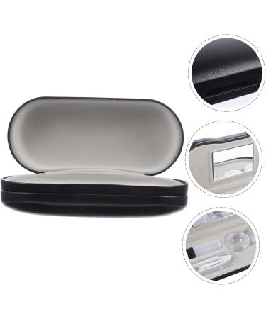 Partykindom Double-Sided Travel Glasses Case - Portable Contact Lens Holder & Sunglasses Organizer | 4 Pack 15.7x7.4x4cm - Buy Online on GoSupps.com