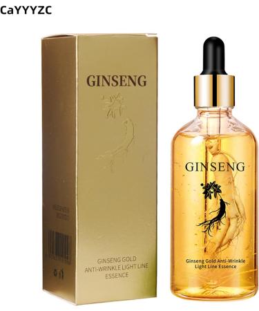  CaYYYZC Anti-Wrinkle Powerful Immediate 100ml Ginseng Face Serum Facial Oil Moisturizing Serums Anti-Wrinkle Serums Ginsengs Polypeptide Antis-ageing Essence Serums (English Version) - Buy Online on GoSupps.com