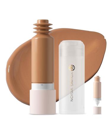 Long wear Liquid Foundation - Unique Downward Dispensing Design Smooth Texture Quick Drying Formula Lightweight & Bright Finish Ideal Base de Maquillaje for Flawless Skin (#05 1.35fl.oz./40ml) 40 ml (Pack of 1) #05