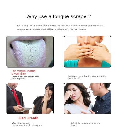Stainless Steel Tongue Scraper | Fight Bad Breath Easy Oral Care for Fresh Breath | Travel Essential for Adults - Buy Online on GoSupps.com