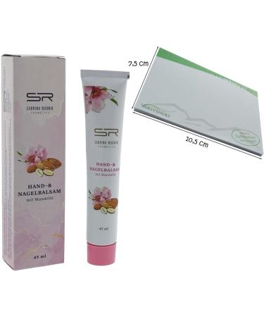Werunia Sabrina Rudnik hand and nail balm 45 ml + varivendo notepad 3 x almond oil - Buy Online on GoSupps.com