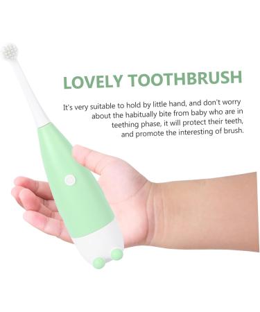 Buy LED Light Sonic Toothbrush for Kids & Babies - Fun Safe & Effective Teething Phase Oral Care - Buy Online on GoSupps.com