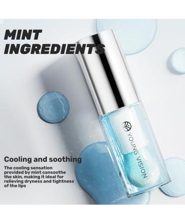  longyier Lip Gloss Moisturizing Oil Candy Color Mint Rich Lip Gloss Oil Rich Shiny Lip Gloss Non-greasy and Long Lasting Lip Gloss (Green Moss Medium) - Buy Online on GoSupps.com