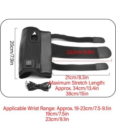 Pretrius Joint Heating Pillow Wraps | Heated Wrist Bandage for Pain Relief | Comfortable Heating Pillows for Wrist & Hand - Buy Online on GoSupps.com