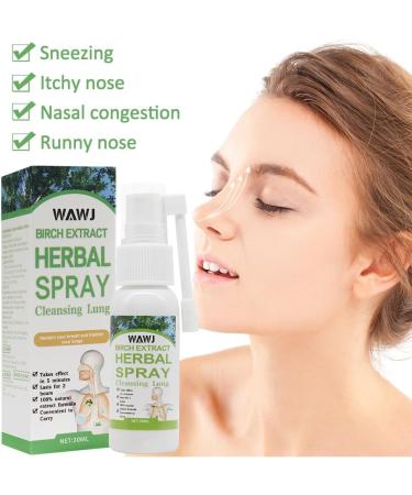 Herbal Lung Cleansing Spray - Powerful Herbal Cleaning & Repair Spray (2PCs) for Optimal Lung Support - International Shipping Available - Buy Online on GoSupps.com