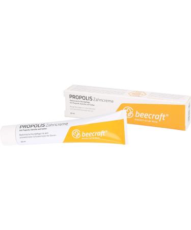 Beecraft Propolis Toothpaste - Natural Antibacterial Dental Care for Healthy Teeth & Gums - International Shipping Available - Buy Online on GoSupps.com