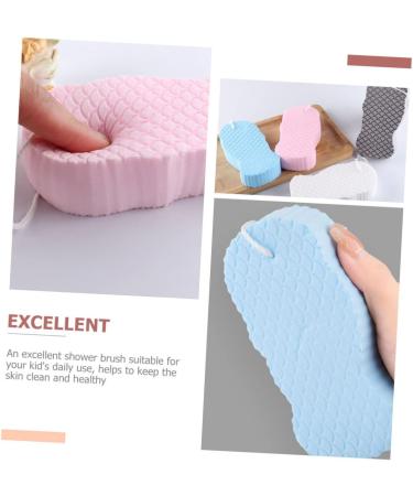 minkissy 3 Sets Children's Bath Sponge Bath for Shower Bath Accessory Sponge for Bathing Bath Tub Accessory Bath Accessories Body Scrubber Supply PVA Clean Sponge Brush 3D - Buy Online on GoSupps.com