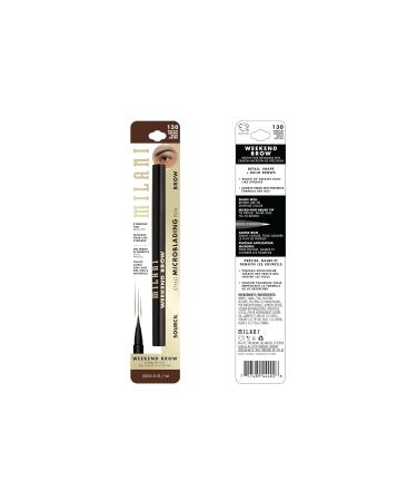 Milani Weekend Brow Eyebrow Tint 130 Medium Brown - Long-lasting Smudge-proof Eyebrow Makeup for Perfect Brows | International Shipping Available - Buy Online on GoSupps.com