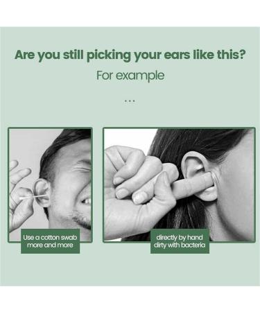 YUAB Earwax Cleaner Tool Set - Stainless Steel Removal Tools for Effective Ear Wax Cleaning - Includes PU Bag Gift - Ideal for Family and Friends - Buy Online on GoSupps.com