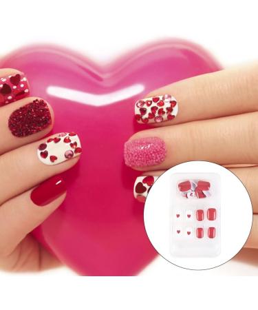 dijiusidy False Nail Perfect Matching Simple to Wear Fingernail Full Coverage Press Type Strong Viscosity Adjustable Paster Type 9 F741 Type 9 F741 - Buy Online on GoSupps.com