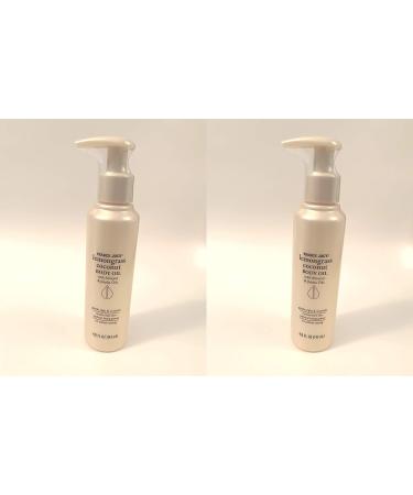 Trader Joes Lemongrass & Coconut Body Oils with Almond & Jojoba Oils 2 Pack