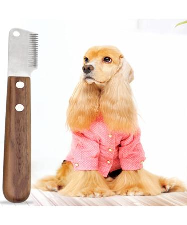 Vastseea Professional Dog Trimmer - Ergonomic Wooden Handle for Animal Care - Ideal for Right-Handed Grooming - Perfect for Most Dogs - Buy Online on GoSupps.com