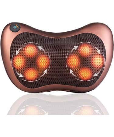 Electric Neck Massager Pillow - 3D Rotating Massage for Home Car & Work | International Shipping Available - Buy Online on GoSupps.com