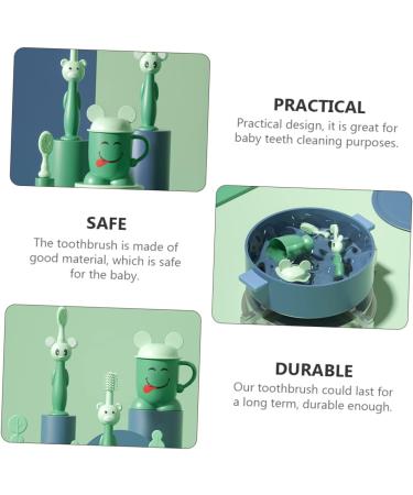 Buy Sewoart Silicone Toothbrush Set for Kids | Toddler Oral Care with Suction Cup | Baby Toothbrushes - Buy Online on GoSupps.com