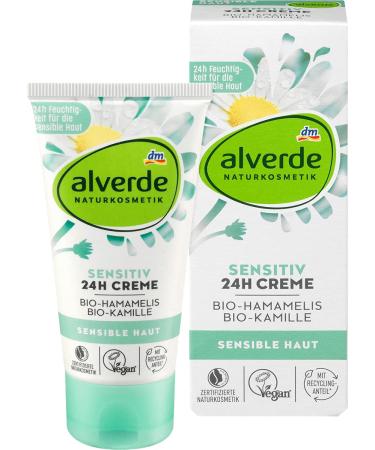 alverde NATURKOSMETIK Sensitive Face Cream 50 ml