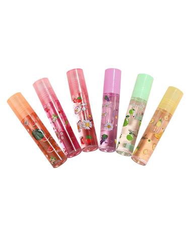 Dous Glitter lip roll gloss lip oil clear lip gloss scented lip gloss glossy lip gloss comfort oil for dry and chapped lips