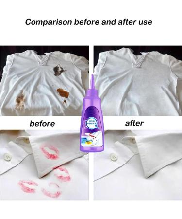 Urcstyle Stain Remover Active Enzyme Laundry Stain Remover Garment Stubborn Stain Cleaner Oil Remover (1pc) - Buy Online on GoSupps.com
