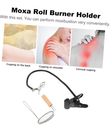 OHPHCALL 1 Set Rolls moxibustion bracket Moxibustion Holder moxibustion burner pot point tool framing tool sticks holder chinese massage tool household tools Chinese style pp rod holder - Buy Online on GoSupps.com