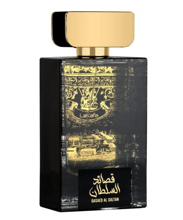 Lattafa Perfumes Qasaed Al Sultan for Unisex Eau de Parfum Spray 3.4 Ounce (Pack of 2) 3.4 Fl Oz (Pack of 2) - Buy Online on GoSupps.com