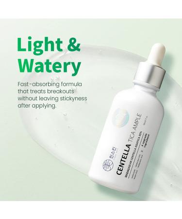 CRAZYSKIN Centella Tica Ampoule 1.7 fl. oz. - Redness Relief for Troubled Skin | Korean-Made Facial Serum - Buy Online on GoSupps.com