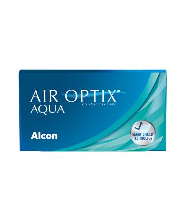 Air Optix Aqua monthly soft lenses 3 pieces BC 8.6 mm DIA 14.2 mm -2.5 diopters -2.5 diopters 8.6 millimeters 14.2 millimeters 3