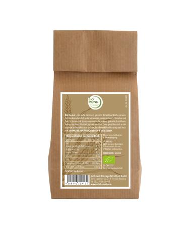 Buy Organic Kamut Ancient Wheat Grains - BIOMOND 2 x 1 000g Value Pack - Premium Khorasan Wheat from Canada for Healthy Eating - Buy Online on GoSupps.com