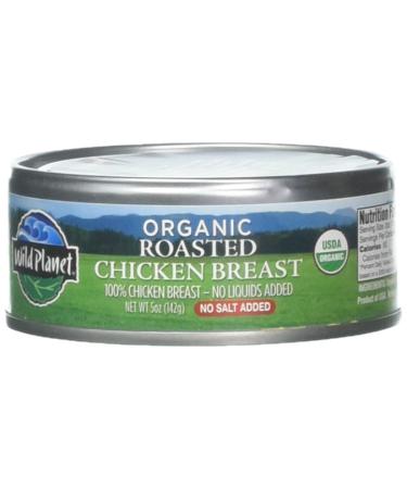 Wild Planet Organic Roasted Chicken Breast, 5 Ounce (Pack of 12)