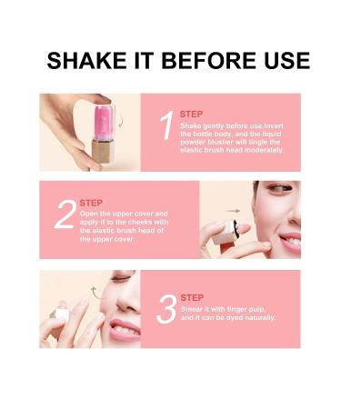 Ownest Beauty KYDA Soft Cream Liquid Blush - Dewy Finish | Peach Pink Cheek Rouge - Buy Online on GoSupps.com