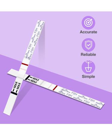 Easy Home FSH Menopause Test Strips - 10 Count | Optimize Conception Timing & Understand Ovarian Reserve at Home - Buy Online on GoSupps.com