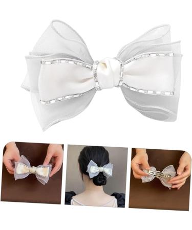 minkissy Accessories Fabric Butterfly Hair Clip Bowknot Barrette Hair Bows for womens hair accessories black bows womens hair clips women hair clips white s woman South Korea Hair - Buy Online on GoSupps.com