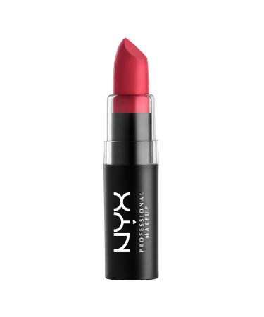 NYX PROFESSIONAL MAKEUP Matte Lipstick - Merlot (Plum Red) Merlot 1 Count (Pack of 1)