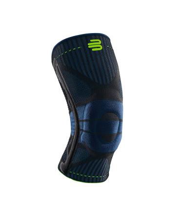 Bauerfeind Sports Knee Support - Knee Brace for Athletes with Medical Grade Compression - Stabilization and Patellar Knee Pad Medium Black