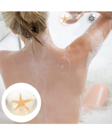 1pc Jelly Essential Oil Soap Natural Soap Fighting Soap Acid Scrub Soap Shower Soap Bars Body Wash for Men Face Washing Soap Face Soap Man Take a Bath Glycerin - Buy Online on GoSupps.com