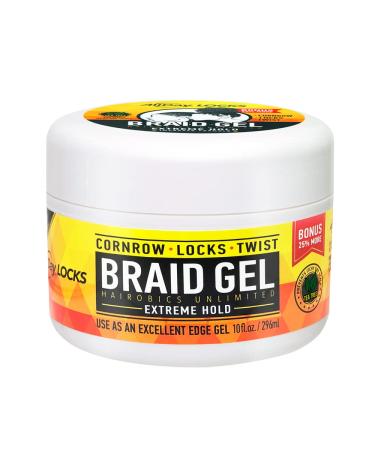 All Day Locks Braid Gel (Family Size) Lavender Peppermint 295.74 g (Pack of 1)