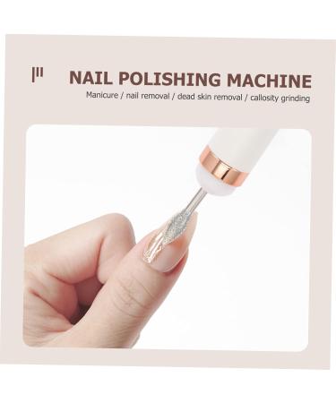 Housoutil 1 Set Nail Polisher Pedicure Kit Motor Kit Nail Gel Polish Kit Portable Nail Drill Manicure Tools Professional Drill for Nails Nail Kits Plastic Cordless White Nail File - Buy Online on GoSupps.com